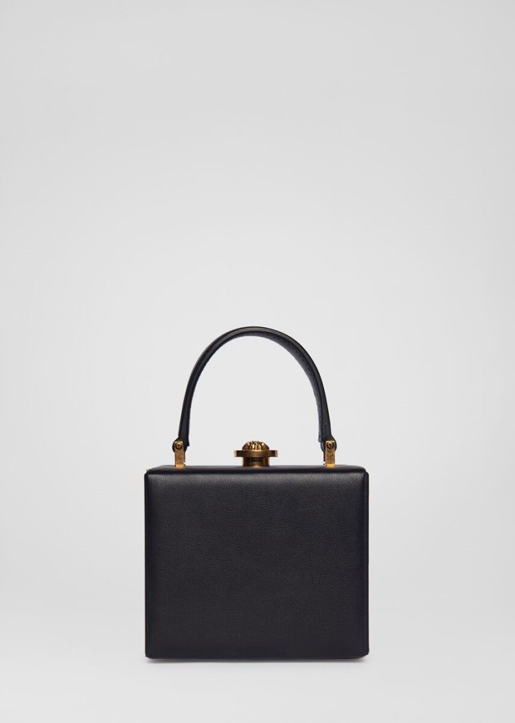 Versace Virtus Square Handbag τσαντα χειροσ γυναικεια μαυρα | 5Q1LX23