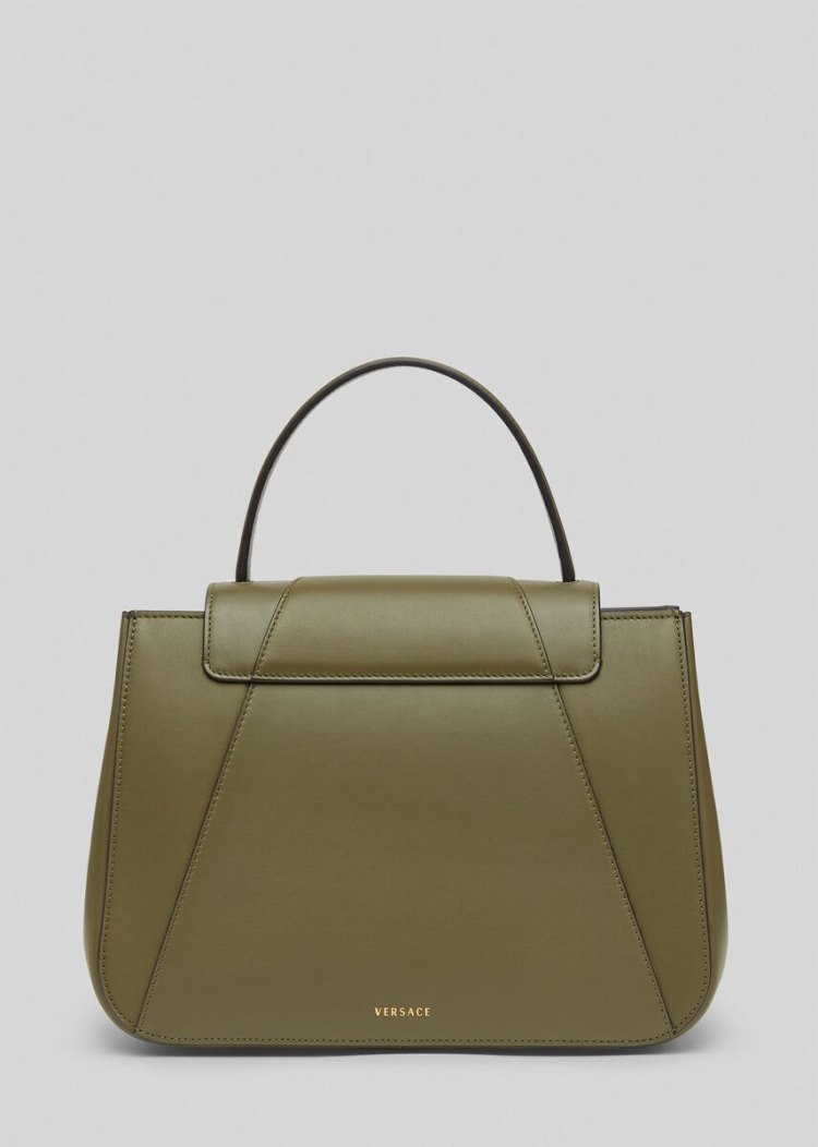 Versace Virtus Top Handle Bag Handle Bag γυναικεια πρασινο | F26QIO0