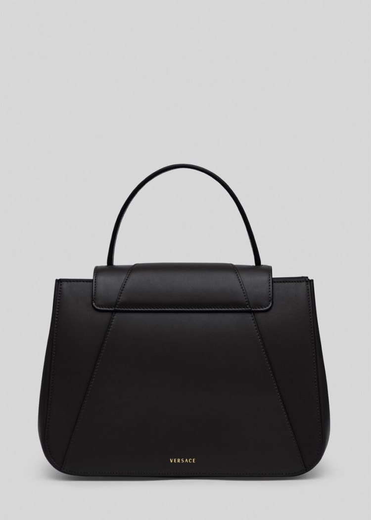 Versace Virtus Top Handle Bag Handle Bag γυναικεια μαυρα | T29E60M