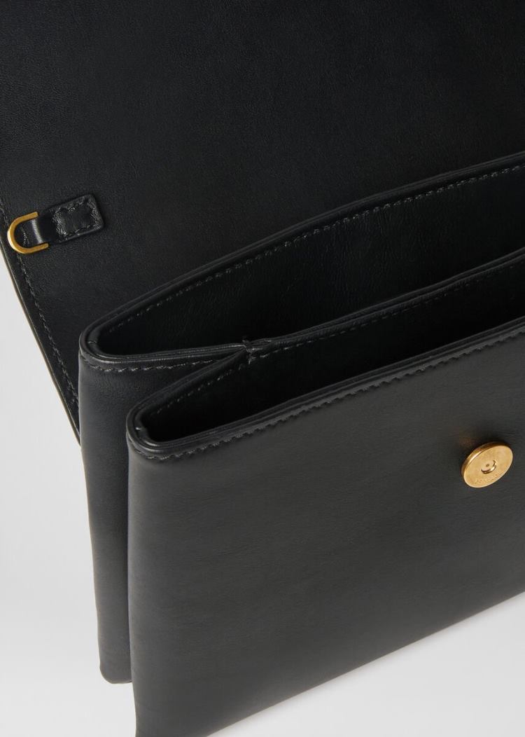 Versace Virtus Western Clutch τσάντα clutch γυναικεια μαυρα | PXCXRS6