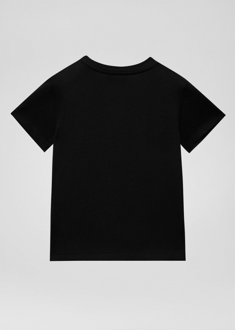 Versace Young Barocco Rodeo 90s Vintage Logo T Shirt μπλουζακια παιδικα μαυρα | JZOS7ZV