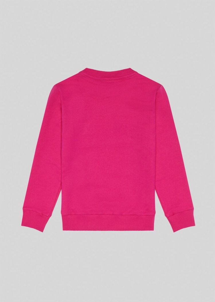 Versace Young Embroidered 90s Vintage Logo Sweatshirt φουτερ παιδικα ροζ | V7QL0CV