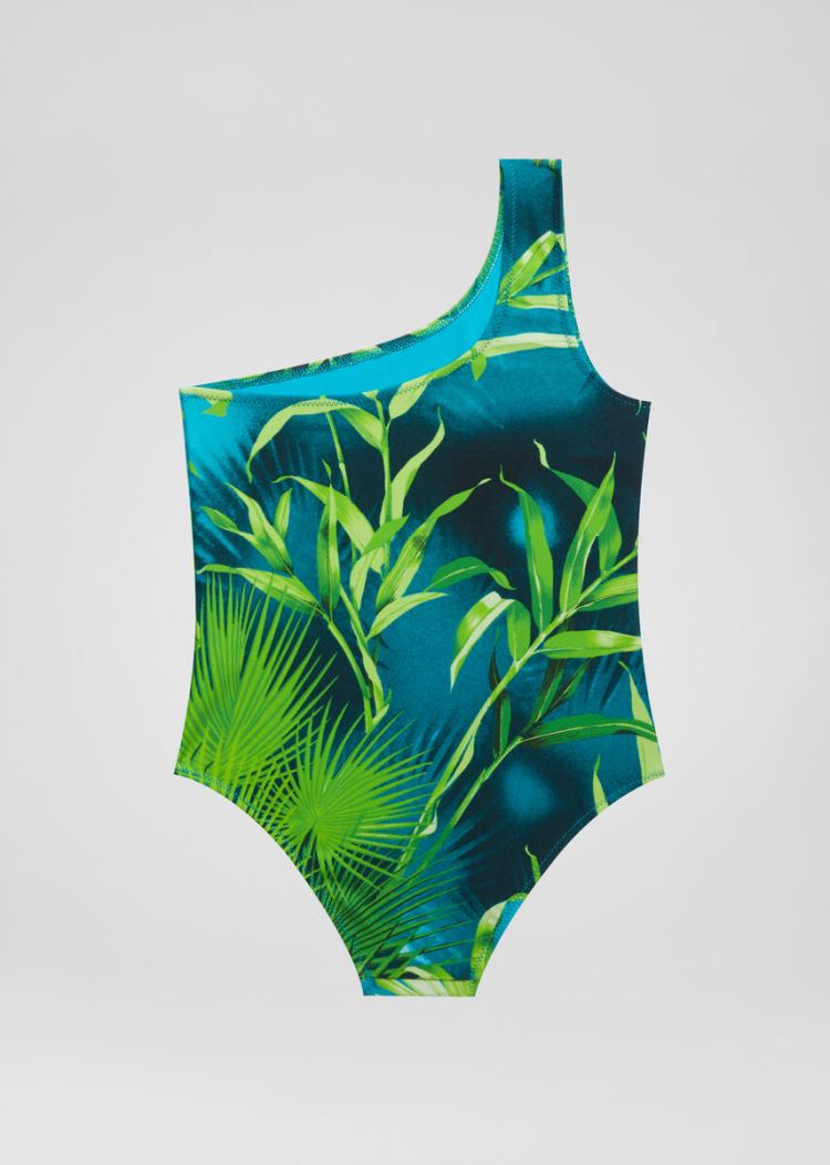 Versace Young Jungle Print Medusa Swimsuit Μαγιό παιδικα Πολύχρωμο | WY7HMMM
