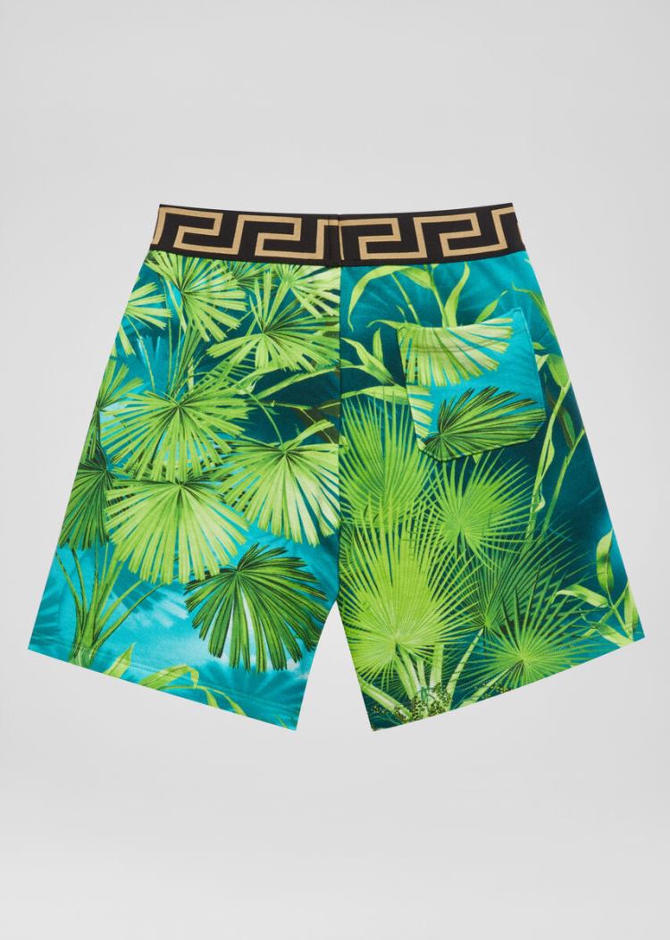 Versace Young Jungle Print Shorts σορτσ παιδικα Πολύχρωμο | N1QFT2D