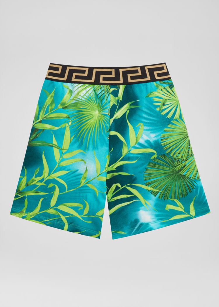 Versace Young Jungle Print Shorts σορτσ παιδικα Πολύχρωμο | N1QFT2D
