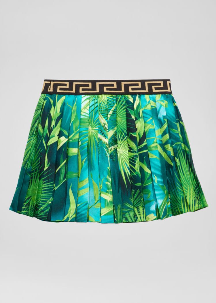 Versace Young Jungle Print Skirt φουστεσ παιδικα Πολύχρωμο | HU1IKFZ