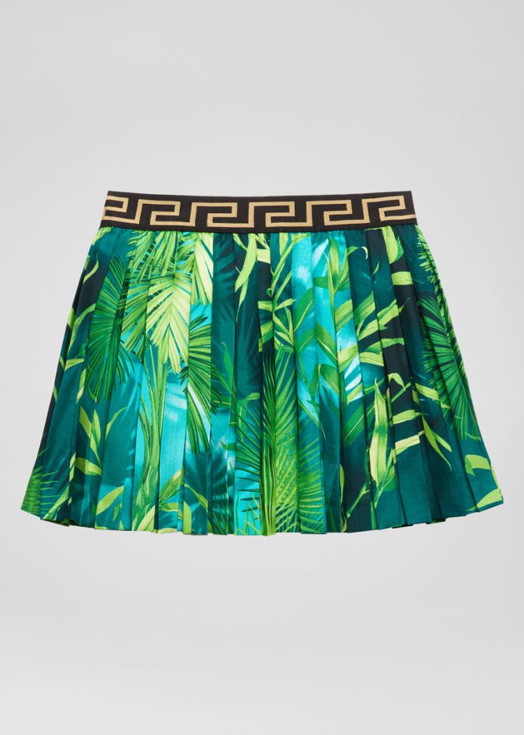 Versace Young Jungle Print Skirt φουστεσ παιδικα Πολύχρωμο | HU1IKFZ