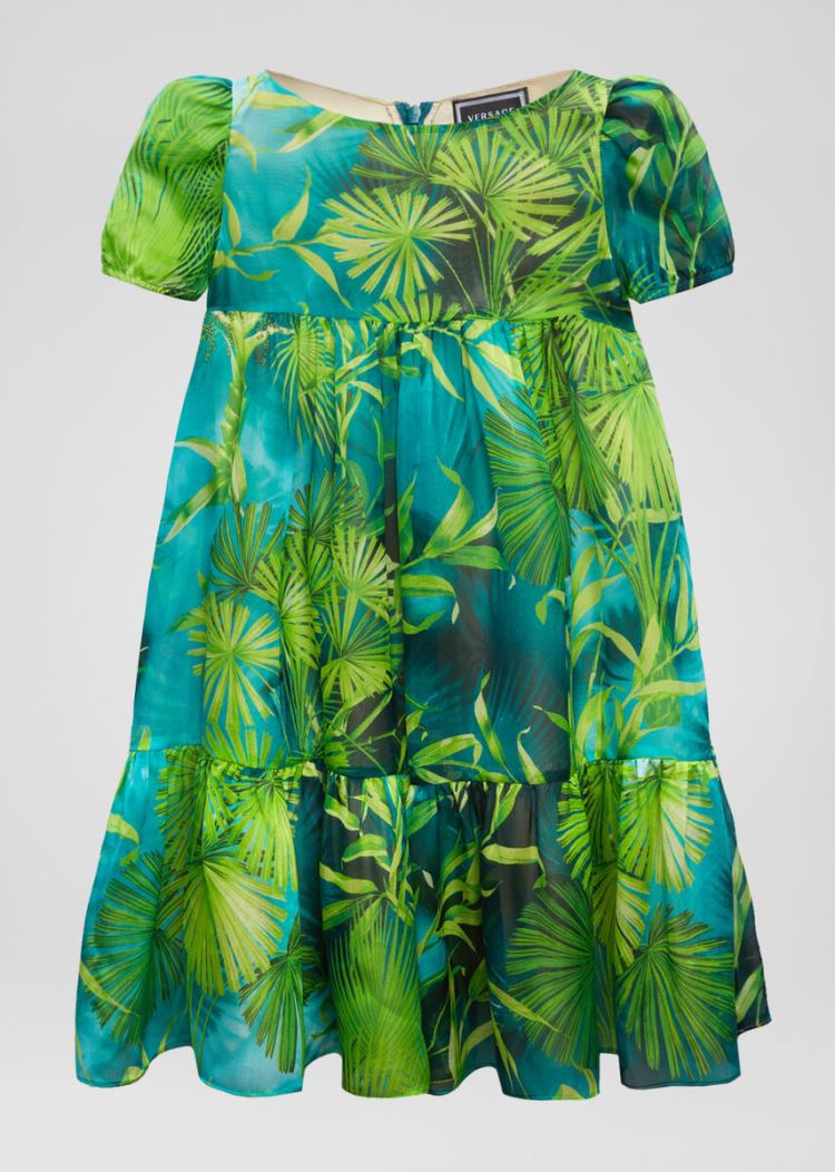Versace Young Jungle Print φορεμα φορεμα παιδικα Πολύχρωμο | GOMV9SZ