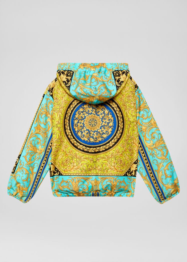 Versace Young Le Pop Classique Print Κουκουλοφόρος Jacket μπουφαν παιδικα Πολύχρωμο | 54MEO0N