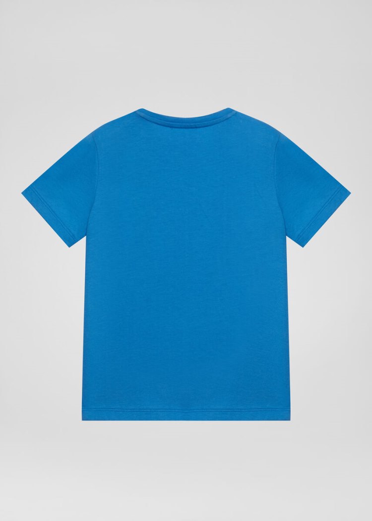 Versace Young Medusa Logo T Shirt μπλουζακια παιδικα μπλε | SP0UD7L