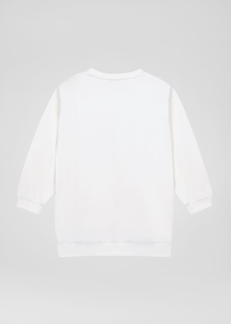 Versace Young Medusa Motif φορεμα φορεμα παιδικα ασπρα | TZS33YZ