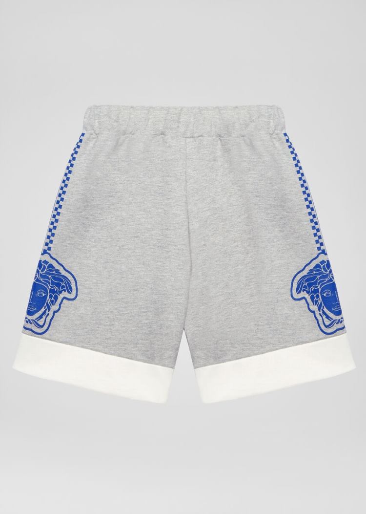 Versace Young Medusa Shorts σορτσ παιδικα γκρι | HVXB17E
