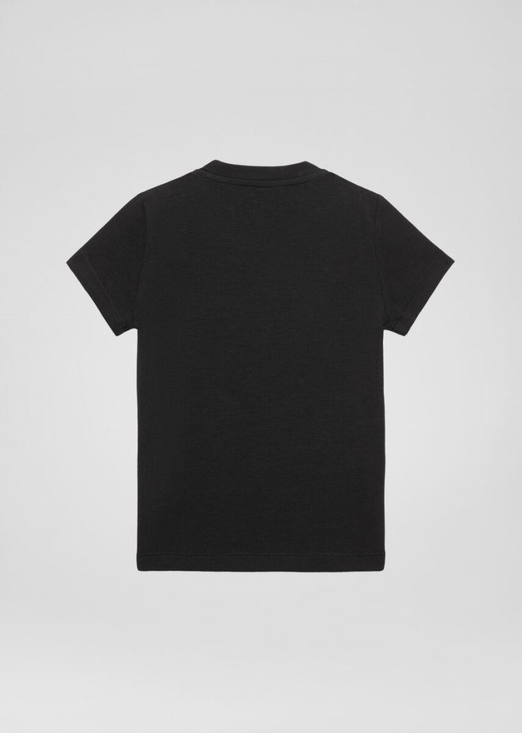 Versace Young Studded Medusa T Shirt μπλουζακια παιδικα μαυρα | SOUQBL3