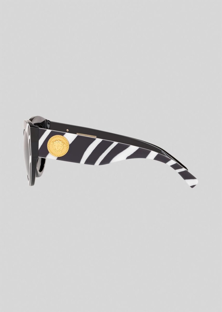 Versace Zebra Print Tribute γυαλια ηλιου γυναικεια Πολύχρωμο | TD3EKV3