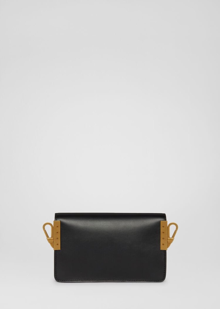 Versace Ασφαλείας Pin Crossbody Bag τσάντεσ χιαστί ανδρικα μαυρα | GFF4PJV