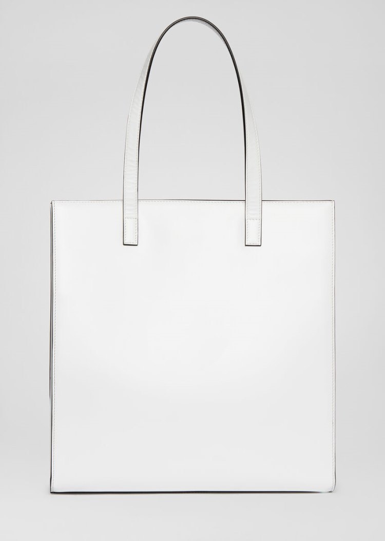 Versace Ασφαλείας Pin Tote Bag τσάντεσ tote ανδρικα ασπρα | S0FK06Z