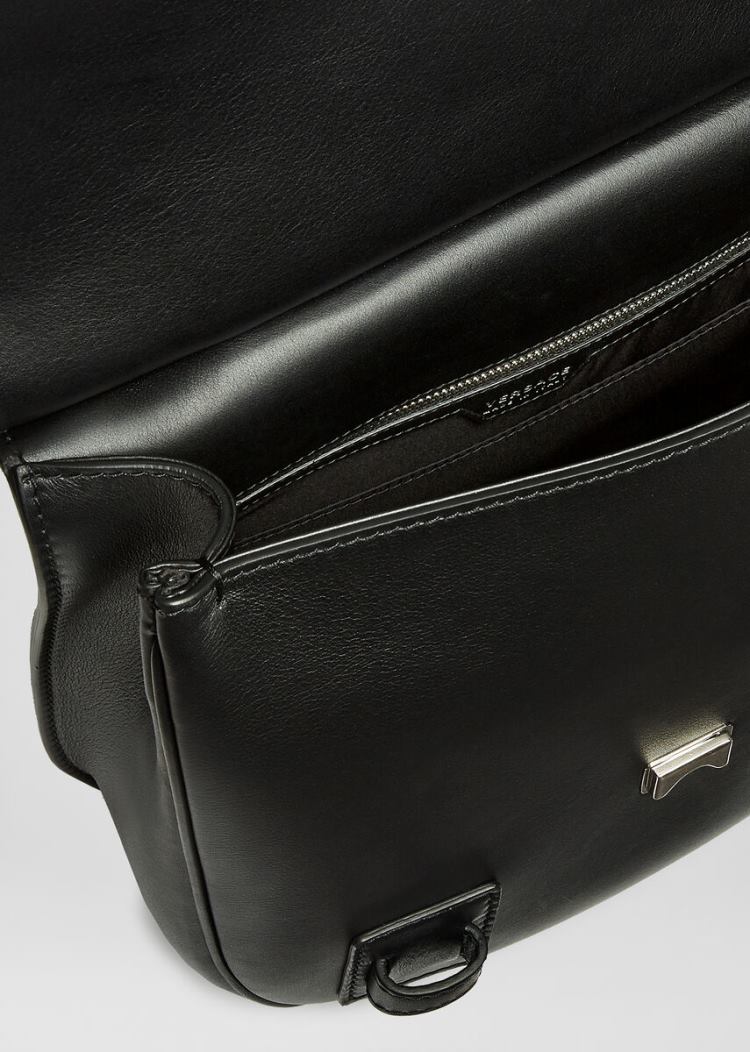 Versace ποδηλατου Satchel Bag τσάντεσ tote ανδρικα μαυρα | E4QYTBW
