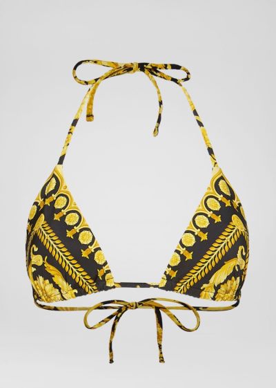 Versace Barocco Print Μπικίνι Top μαγιό γυναικεια Πολύχρωμο | 7BDXM6R