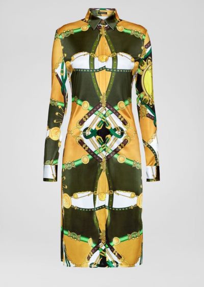 Versace Barocco Rodeo Print Shirt φορεμα φορεμα γυναικεια Πολύχρωμο | ZGMHTFA