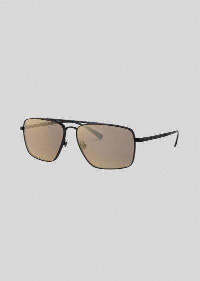Versace Black Greca Square γυαλια ηλιου γυναικεια μαυρα | 7HETJYL
