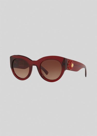 Versace Burgundy Tribute Jewel γυαλια ηλιου γυναικεια μπορντο | HF8H1RP