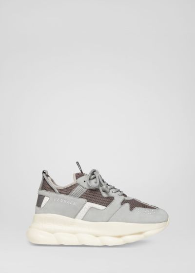 Versace Chain Reaction 2 Sneakers αθλητικα ανδρικα γκρι | Z2LBED0