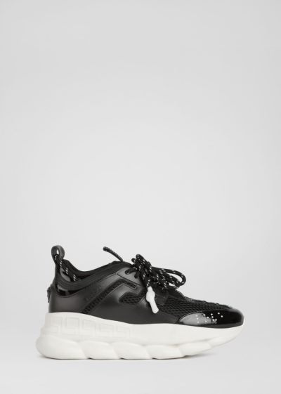 Versace Chain Reaction Trainers αθλητικα γυναικεια μαυρα | MUCDWA8
