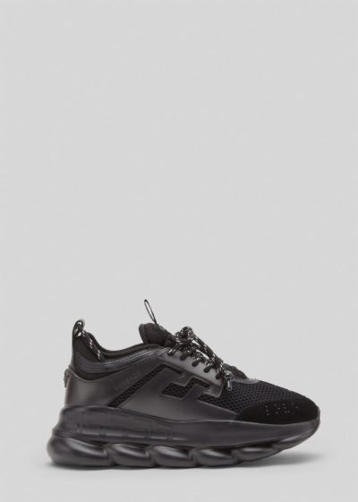 Versace Chain Reaction Trainers αθλητικα ανδρικα μαυρα | TVSS6TM