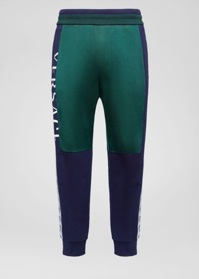 Versace Compilation Trackpants παντελόνι ανδρικα μπλε | Z3OPW4A