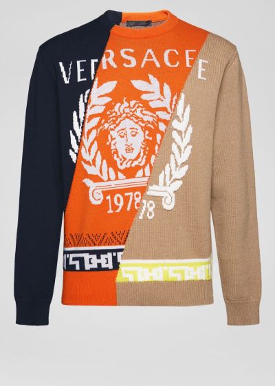 Versace Compilation πουλοβερ Πουλόβερ ανδρικα Πολύχρωμο | 65IHQ2A