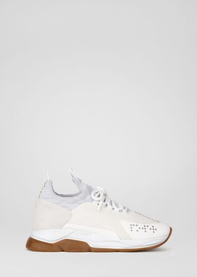Versace Cross Chainer Trainers αθλητικα ανδρικα ασπρα | I095VLX