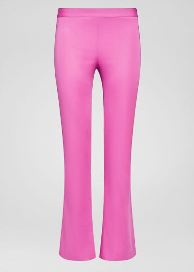 Versace Flared Pants παντελόνι γυναικεια ροζ | OE9JRMG