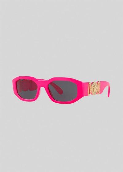 Versace Fluo Fuchsia Medusa Biggie γυαλια ηλιου γυναικεια ροζ | WA8ZJBG