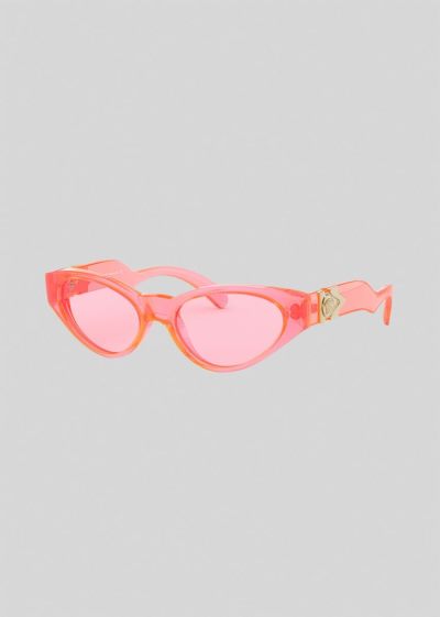 Versace Fluo Pink V-Medusa γυαλια ηλιου γυναικεια ροζ | SZKS0ZH