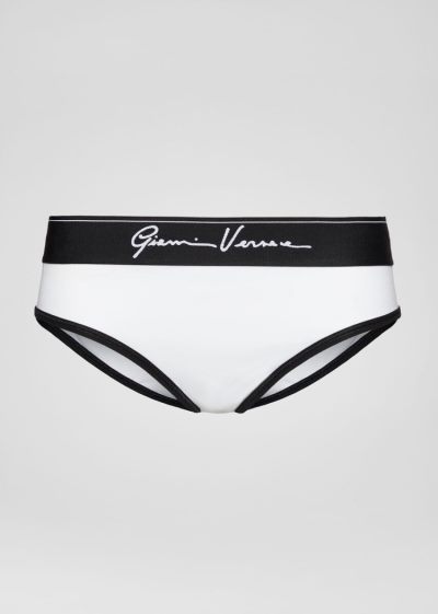 Versace GV Signature Briefs εσωρουχα γυναικεια ασπρα | 4NHDZNO