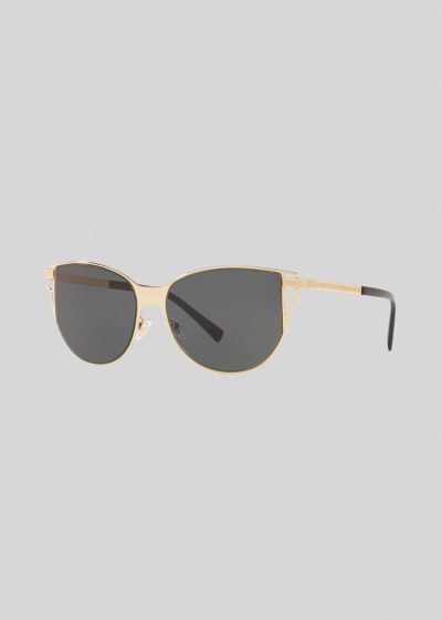 Versace Gold Grecamania γυαλια ηλιου γυναικεια χρυσο χρωμα | SQW9WIE