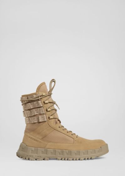 Versace Greca Rhegis Boots μποτεσ ανδρικα Χακί | WD279PS