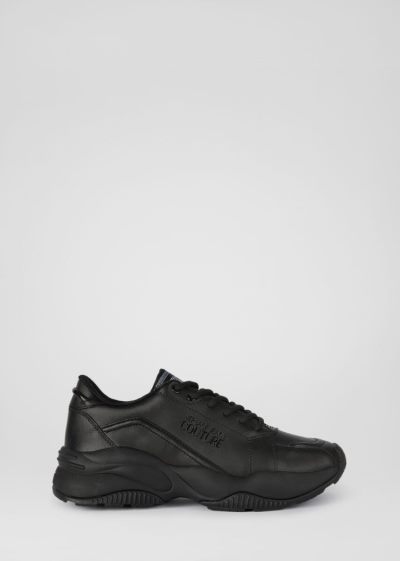 Versace Jeans Couture Etichetta Accent Extreme Trainers αθλητικα Jeans Couture μαυρα | VPECFPZ