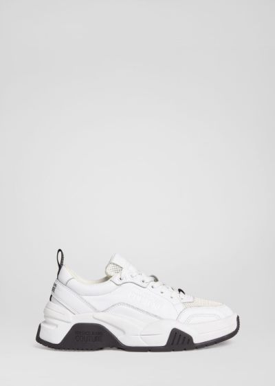 Versace Jeans Couture Logo Low Top Trainers αθλητικα Jeans Couture ασπρα | I6U96VL