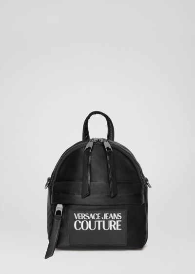 Versace Jeans Couture Logo Patch Mini Backpack σακιδια πλατησ Jeans Couture μαυρα | X2K1FPB