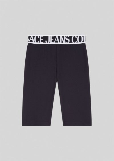 Versace Jeans Couture Logo Shorts σορτσ Jeans Couture μαυρα | BT0B2H7