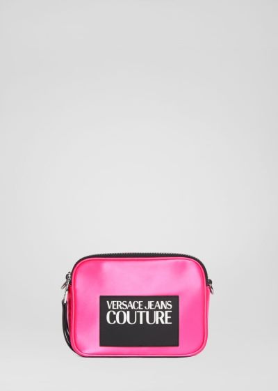 Versace Jeans Couture Macro Tag Camera Bag τσαντα Jeans Couture ροζ | 2S10ZMJ