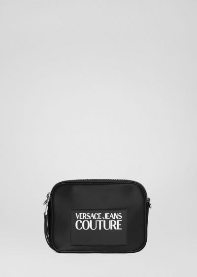 Versace Jeans Couture Macro Tag Camera Bag τσαντα Jeans Couture μαυρα | BUM5B9A
