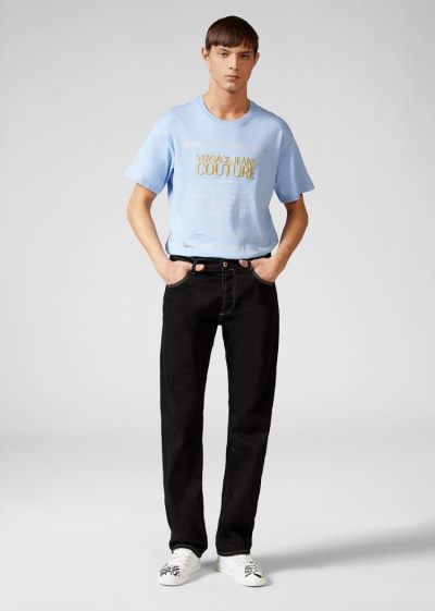 Versace Jeans Couture Slim Fit Jeans τζιν παντελονι Jeans Couture μαυρα | 8H9XV70