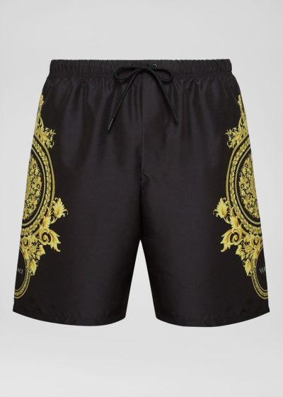 Versace Le Pop Classique Motif Swim Trunks μαγιό ανδρικα Πολύχρωμο | ZVSRXIP