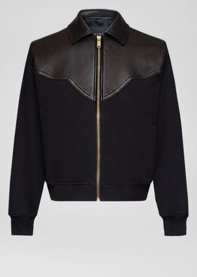 Versace Medusa Jacket μπουφαν ανδρικα μαυρα | CW5VWBY