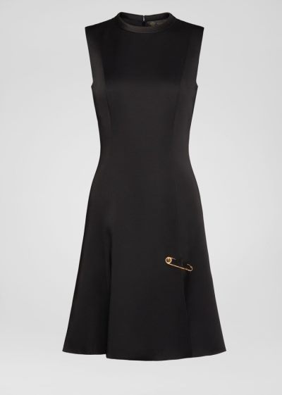 Versace Medusa Ασφαλείας Pin Mini φορεμα φορεμα γυναικεια μαυρα | 0548TC3