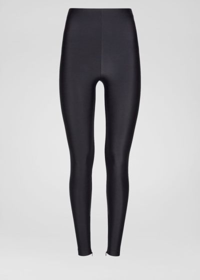 Versace Monochrome Leggings κολαν γυναικεια μαυρα | 1WZKOB1
