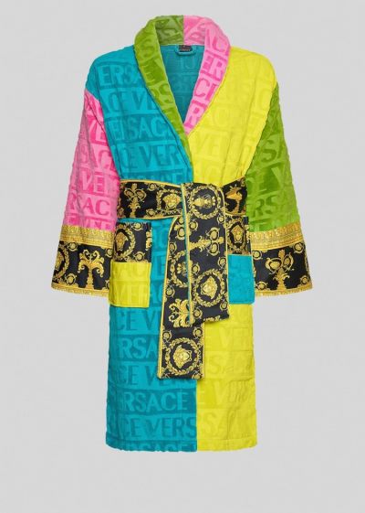 Versace Multicolor I ♡ Baroque Bathrobe Μπουρνούζια ανδρικα Πολύχρωμο | MZA2EE1