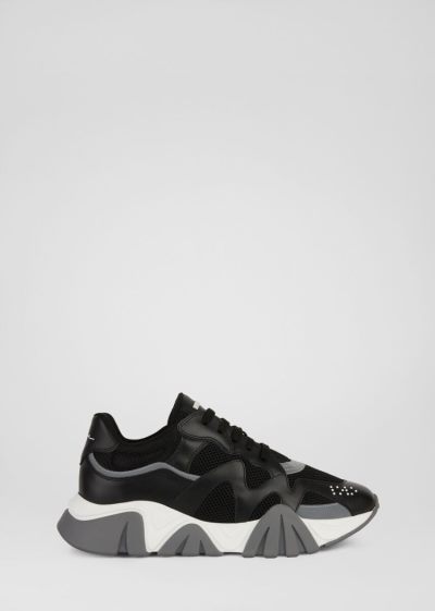 Versace Squalo Trainers αθλητικα ανδρικα μαυρα | OOTAOEK